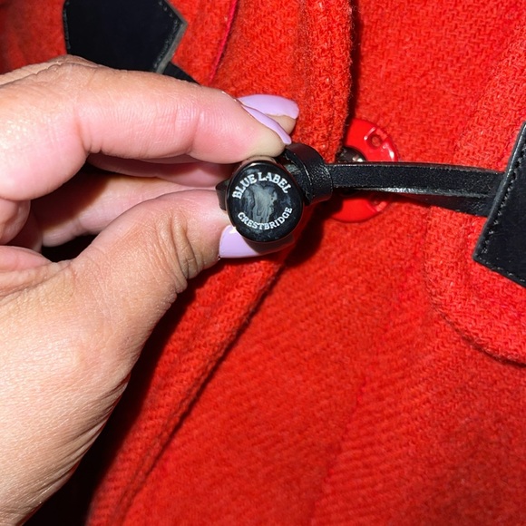 Preloved Burberry wool toggle coat great condition size 38 - Picture 13 of 13